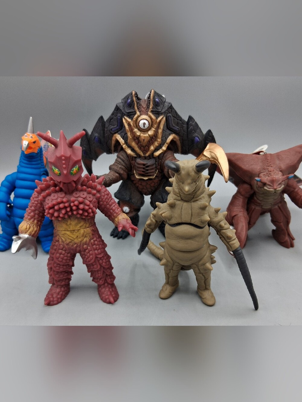 Bandai Ultraman Ultra Monsters Series Ex 60 Kaiju Figures Lot 5-6" Vinyl Toys